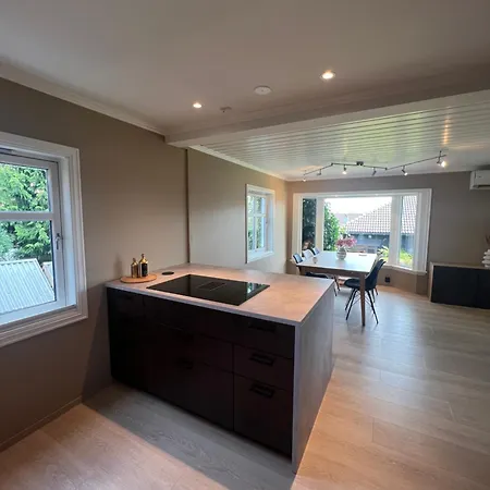 Ferienhaus Sentral Enebolig Pa Lura Med Jacuzzi!